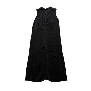 NØ Minimalist Black Sleeveless Back Zip Dress